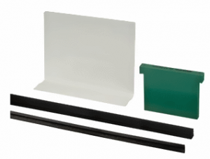 Safety Wedge Rubber Set for Alu-Slim Channel